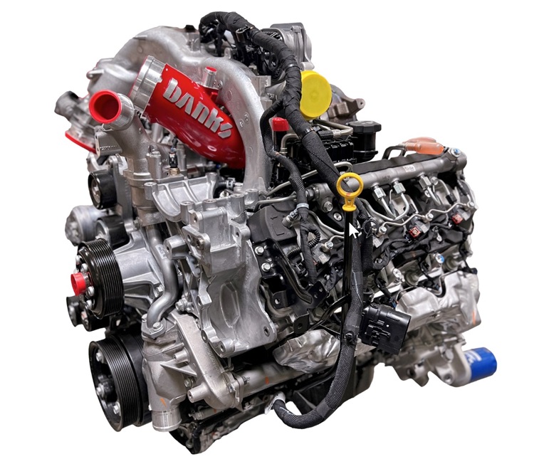 Banks 42792-R Red Monster-Ram Turbo Inlet Elbow for 2017-2025