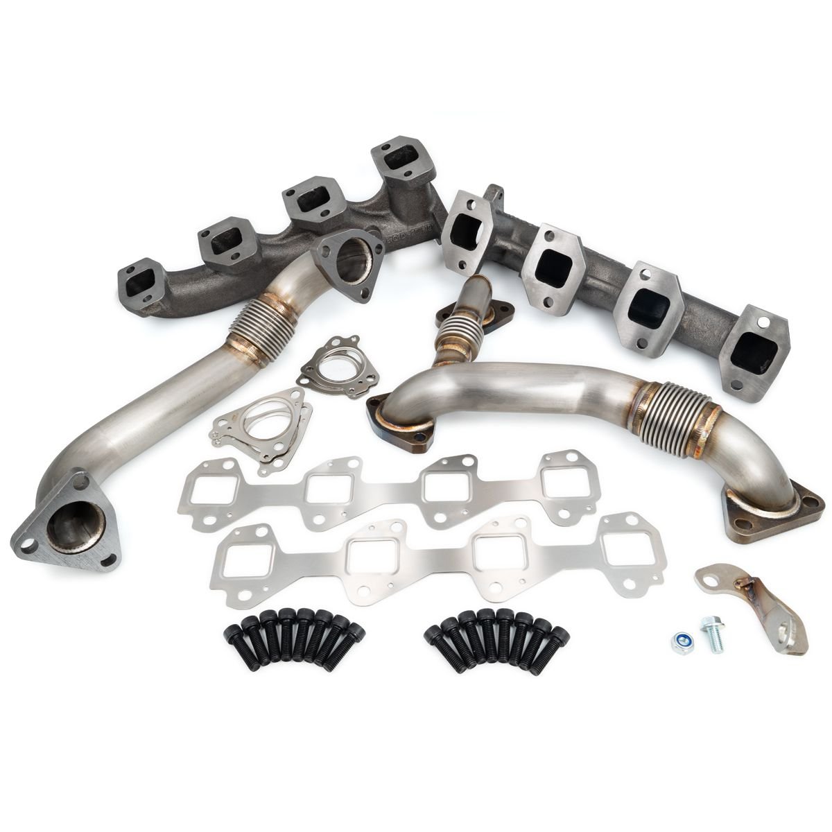PPE High Flow Exhaust Manifolds and UpPipes (Manifolds Feature Raw