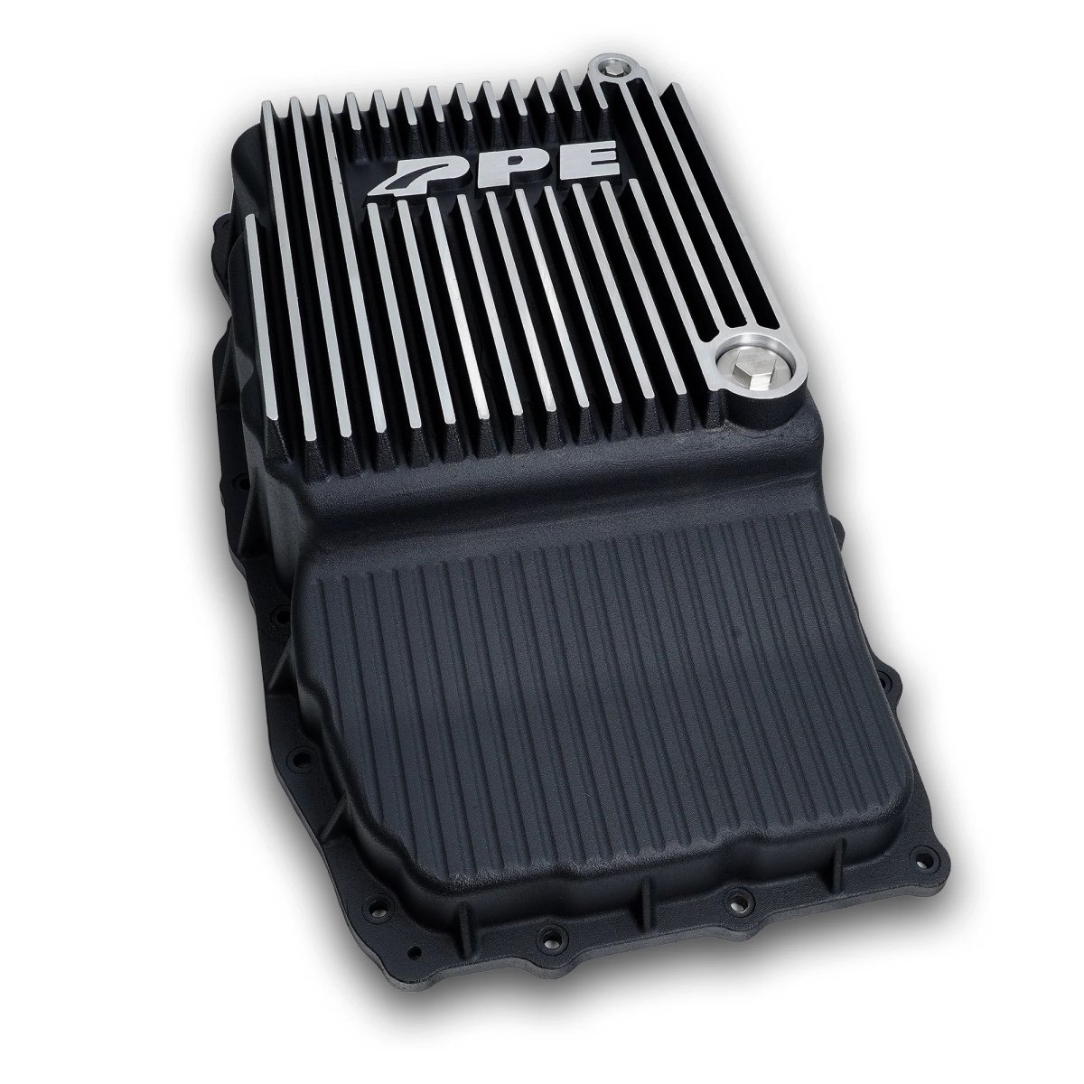 PPE 128051210 Transmission Pan (2 Quart) with Brushed Finish for