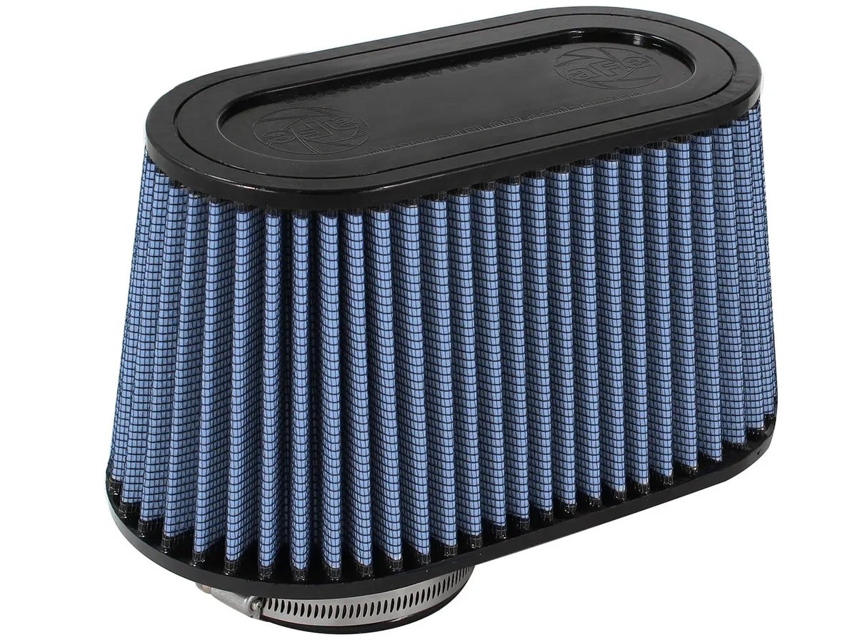 aFe Magnum FLOW Pro 5R Replacement Air Filter F-4.5 / (9 x 7.5) B / (6.75 x 5.5) T (Inv) / 9in. H