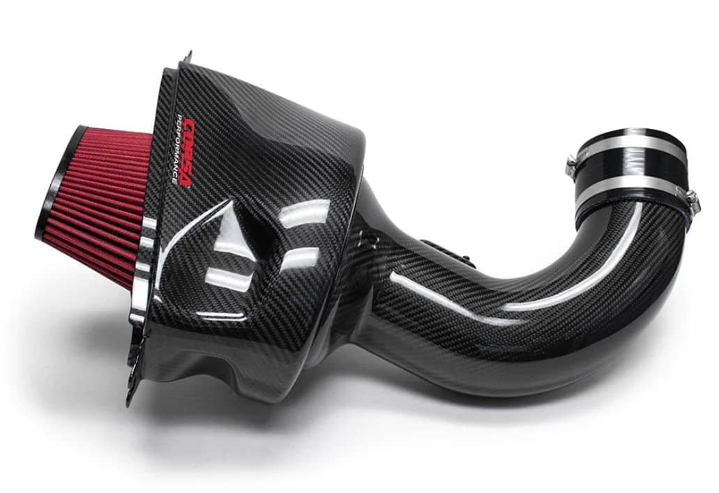 Corsa 44001D Black Carbon Fiber Air Intake with DryTech 3D Filter For