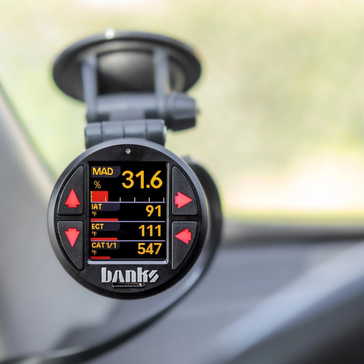 Banks 63341 Single Gauge Pod Suction Mount