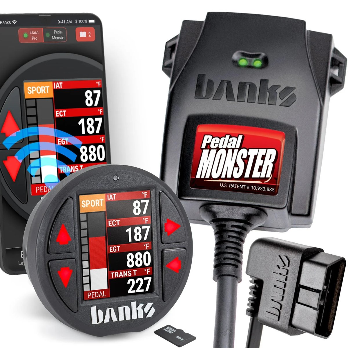 Banks iDash Pro PedalMonster Upgrade Kit