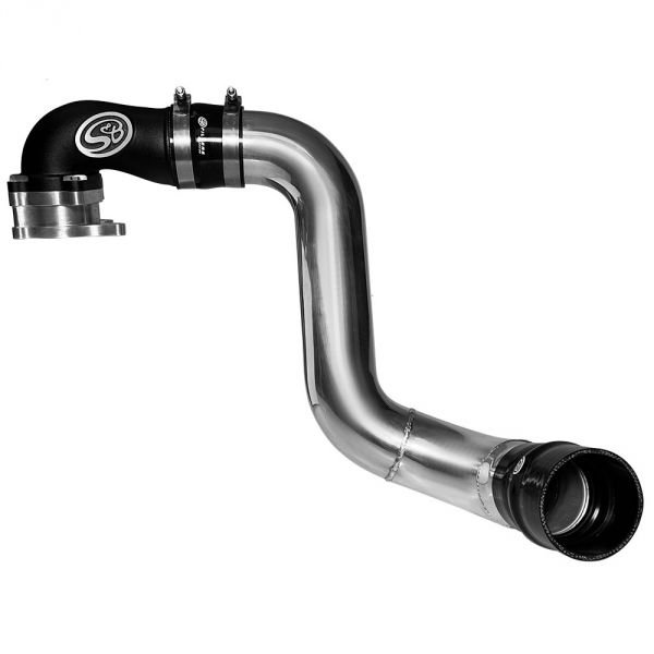 S&B 761010B Intake Elbow with Cold Side Intercooler Pipe for 20052007
