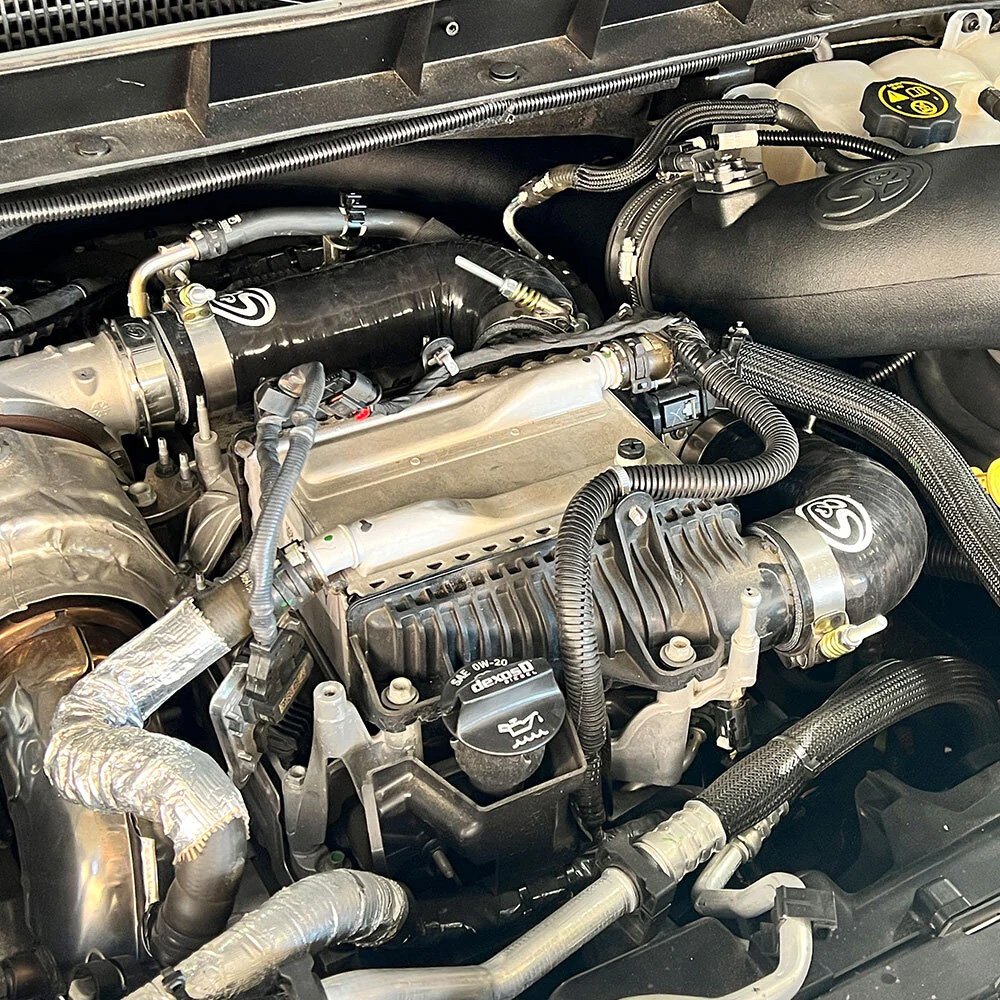 S&B 831002 Cold Side Intercooler Pipe for 20202023 GM Duramax 3.0L