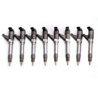 Dynomite Diesel reman 20% over 50HP injector set for 6.6L Duramax LLY