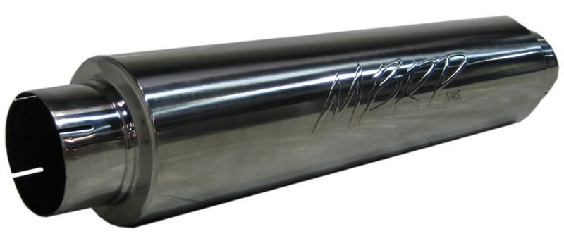 MBRP Replaces all 30 overall length mufflers Muffler 4 Inlet /Outlet 24 Body 30 Overall T409