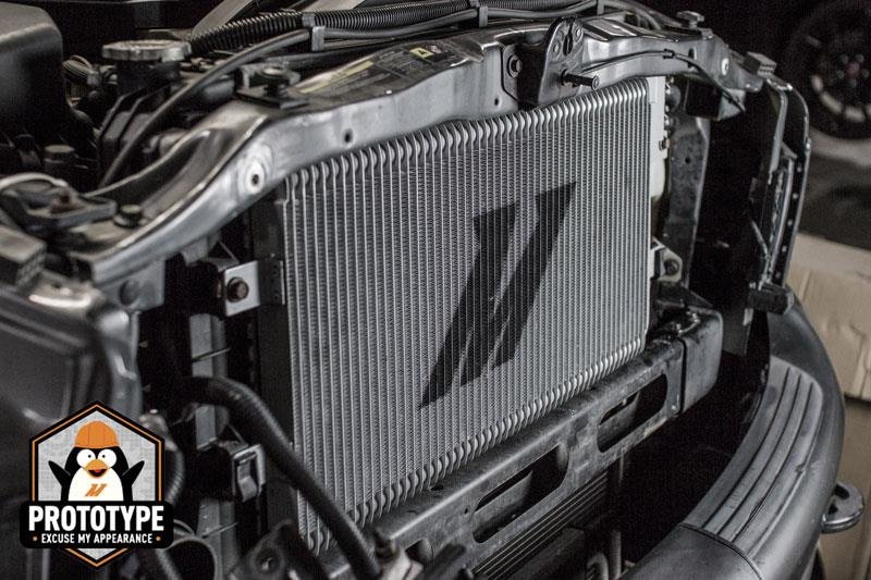 Mishimoto MMTC-RAM-03SL Transmission Cooler for 2003-2009 Dodge