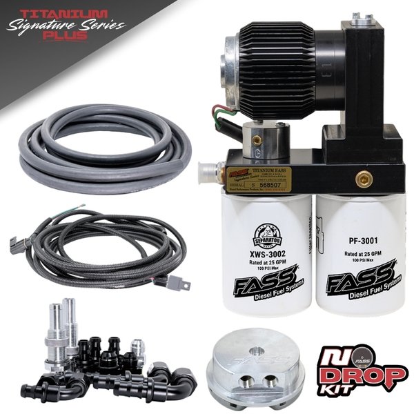 FASS NDTSPD07165G No-Drop Titanium Signature Series Plus 165 GPH