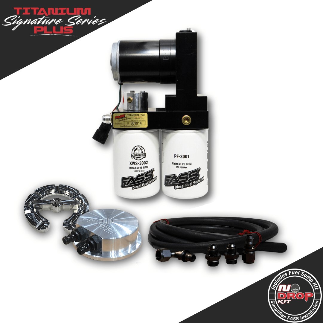 FASS NDTSPF18180F140G No-Drop Series Plus 140 GPH Fuel System for