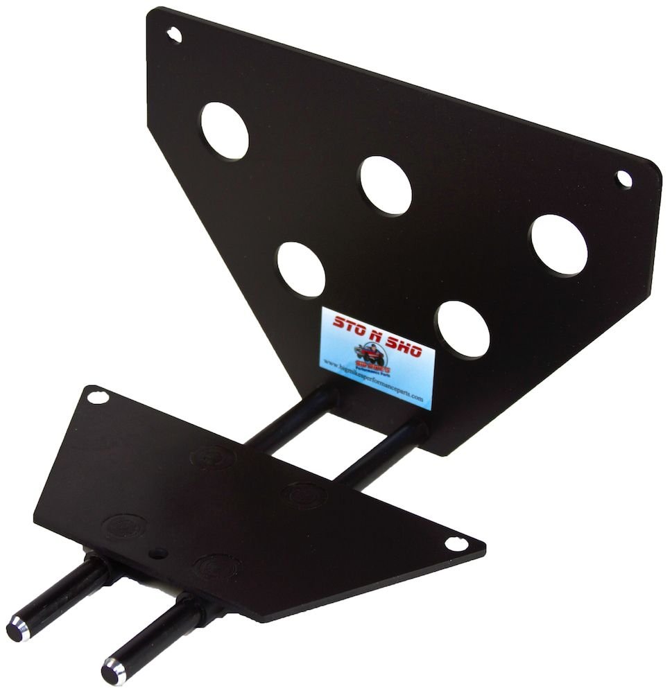STO N SHO License Plate Bracket For 2014-2015 Jaguar XJ – No-Drill Quick-Release, Aluminum, Made In USA - View #10